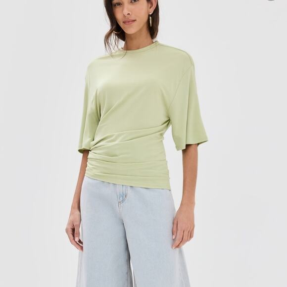 Christopher Esber Side Cowl Waist Tee Sz US 0 AUS 6 - Picture 1 of 10